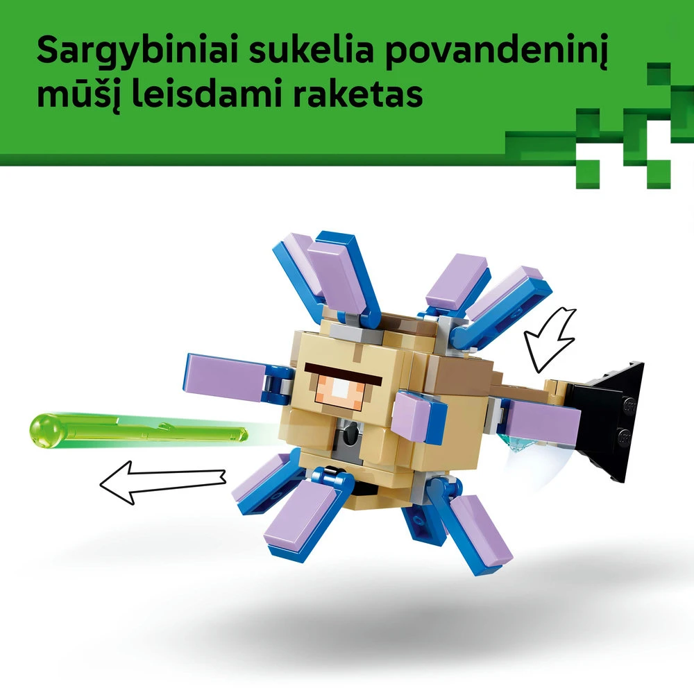 LEGO® Minecraft® Povandeninis nuotykis Rinkinys 21598