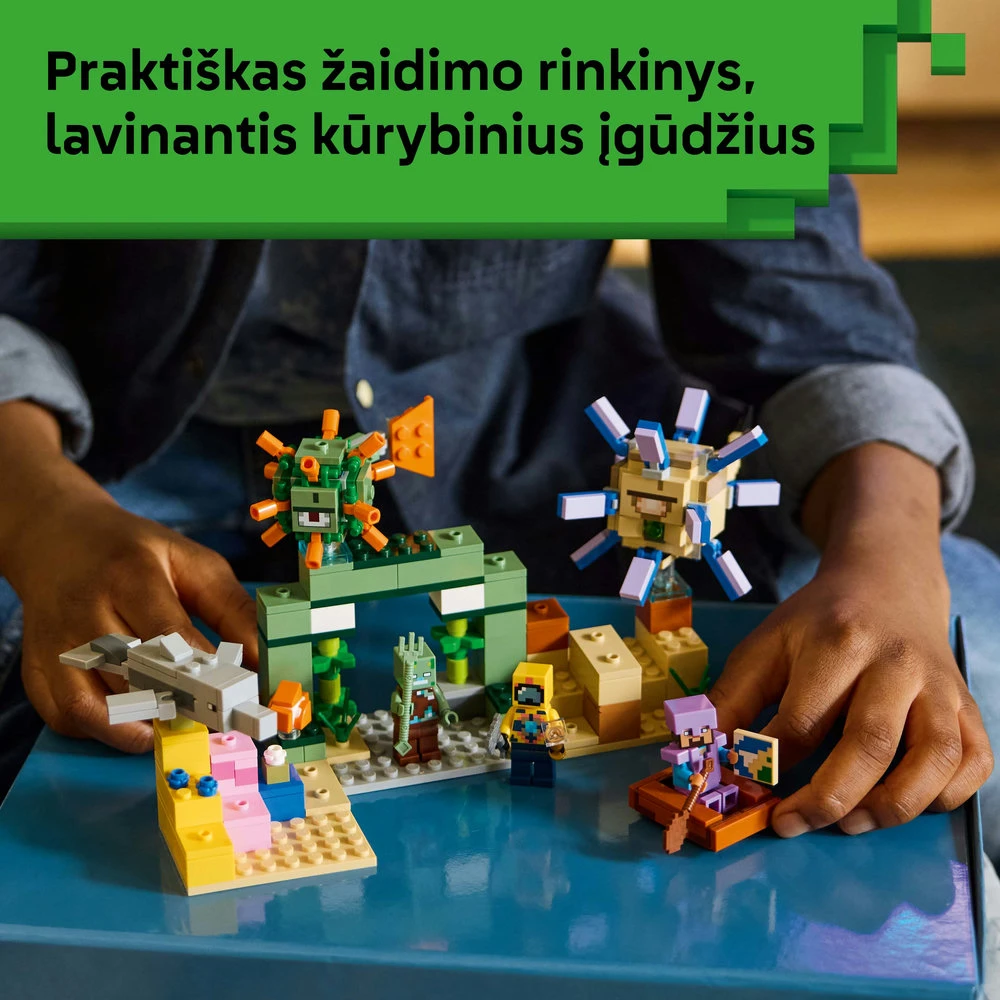 LEGO® Minecraft® Povandeninis nuotykis Rinkinys 21598