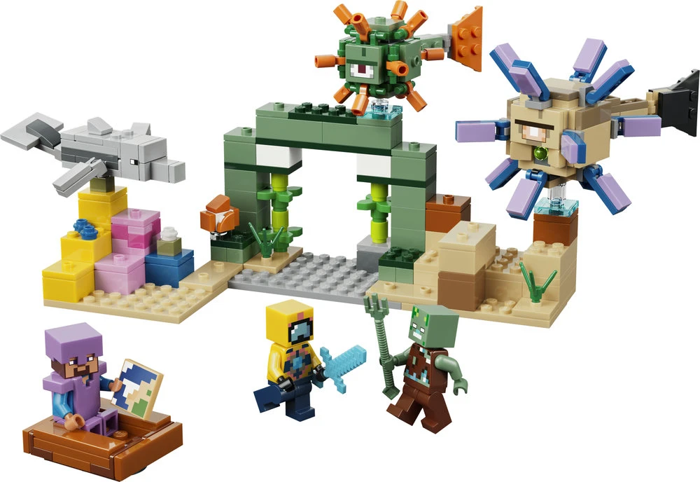 LEGO® Minecraft® Povandeninis nuotykis Rinkinys 21598