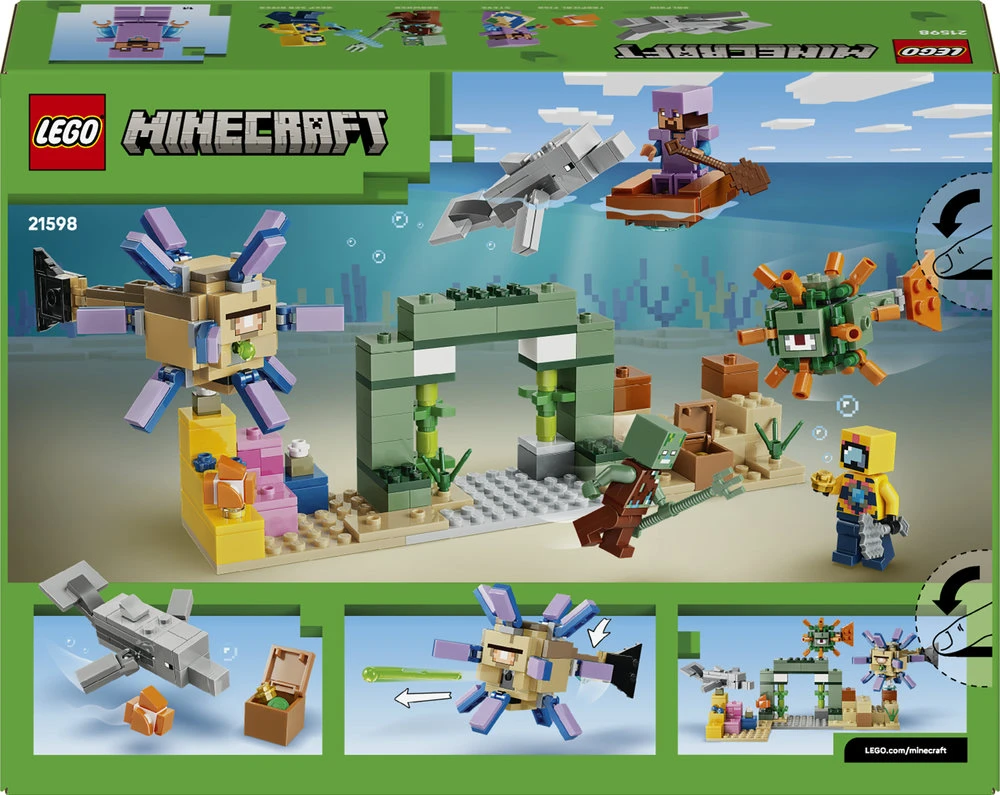 LEGO® Minecraft® Povandeninis nuotykis Rinkinys 21598