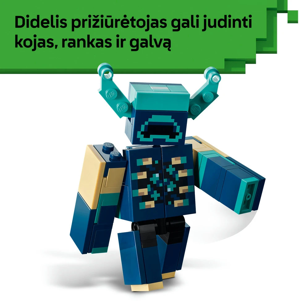LEGO® Minecraft® Susirėmimas su prižiūrėtoju Suvenyras 21274