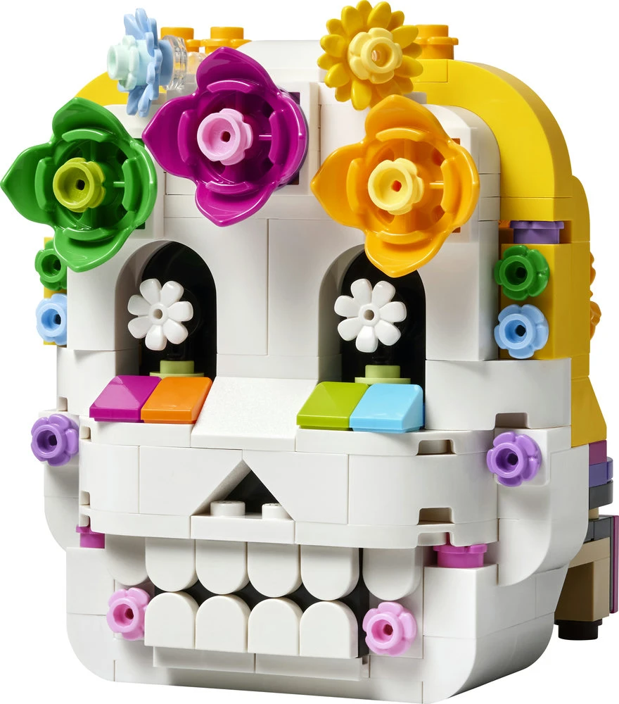 LEGO® mirusiųjų altorius Día De Los Muertos kaukolės dekoras 40811