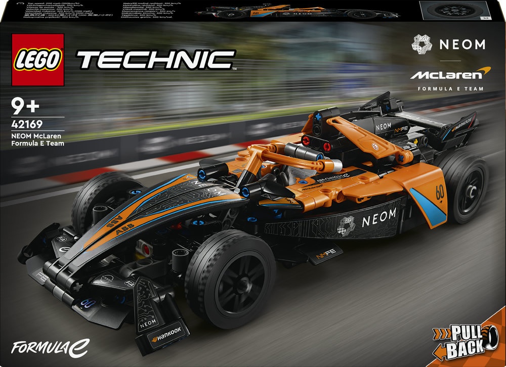 LEGO® Technic NEOM McLaren Formula E Race Car (42169), modelis