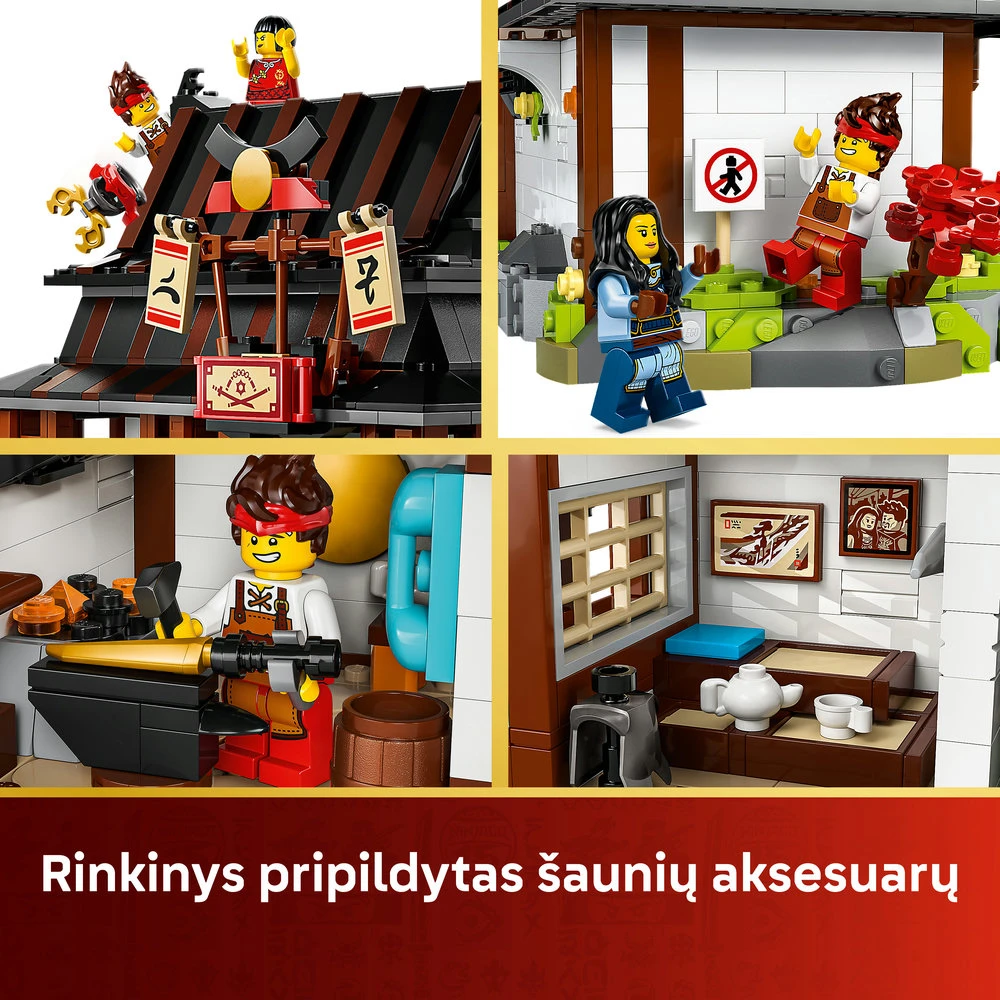 LEGO® NINJAGO® 15-ųjų metinių „Keturių ginklų kalvis“ 71858