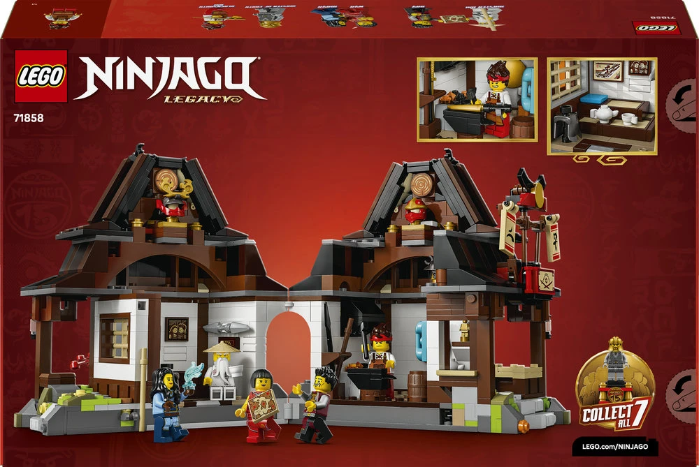 LEGO® NINJAGO® 15-ųjų metinių „Keturių ginklų kalvis“ 71858