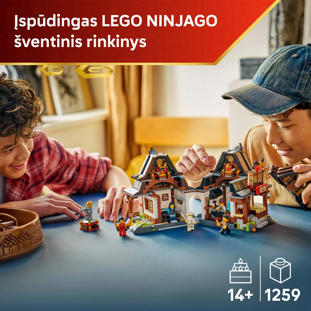 LEGO® NINJAGO® 15-ųjų metinių „Keturių ginklų kalvis“ 71858