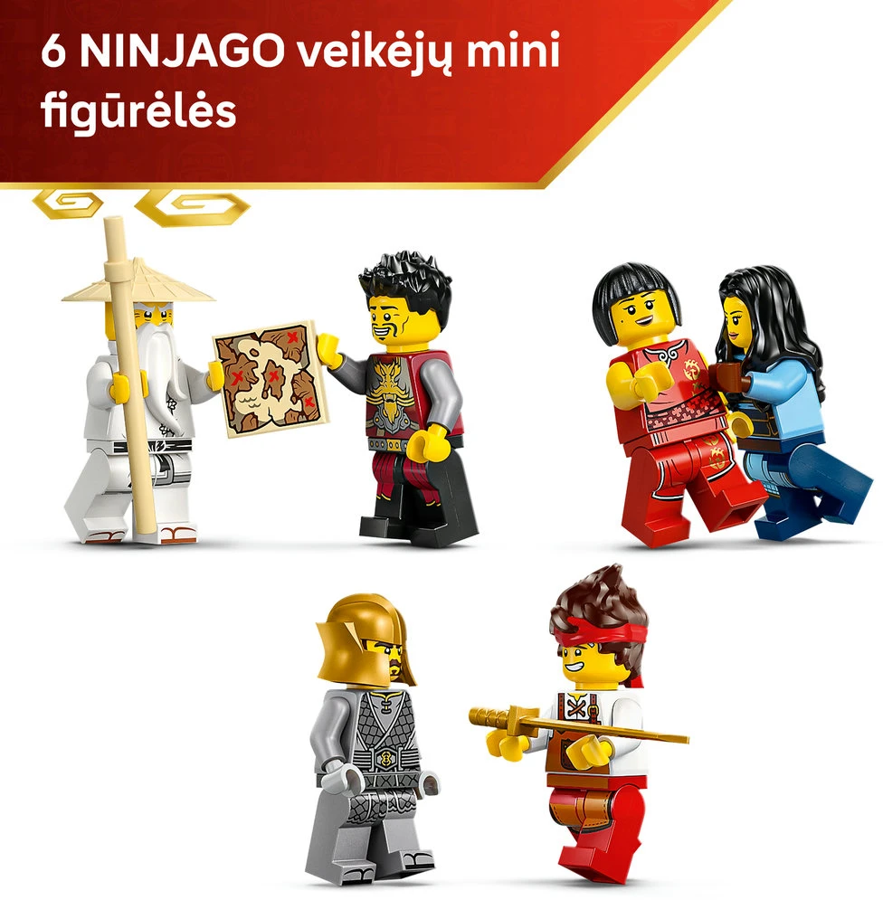 LEGO® NINJAGO® 15-ųjų metinių „Keturių ginklų kalvis“ 71858