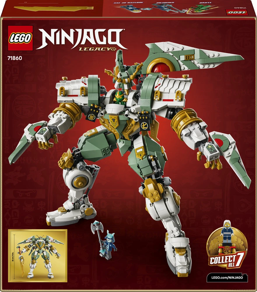LEGO® NINJAGO® 15-ųjų metinių Lloyd robotas-titanas, 71860