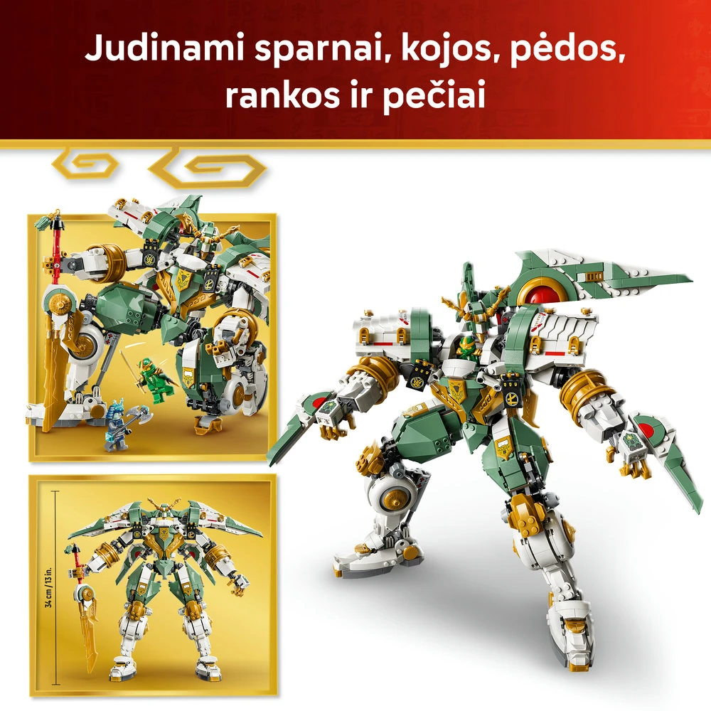 LEGO® NINJAGO® 15-ųjų metinių Lloyd robotas-titanas, 71860