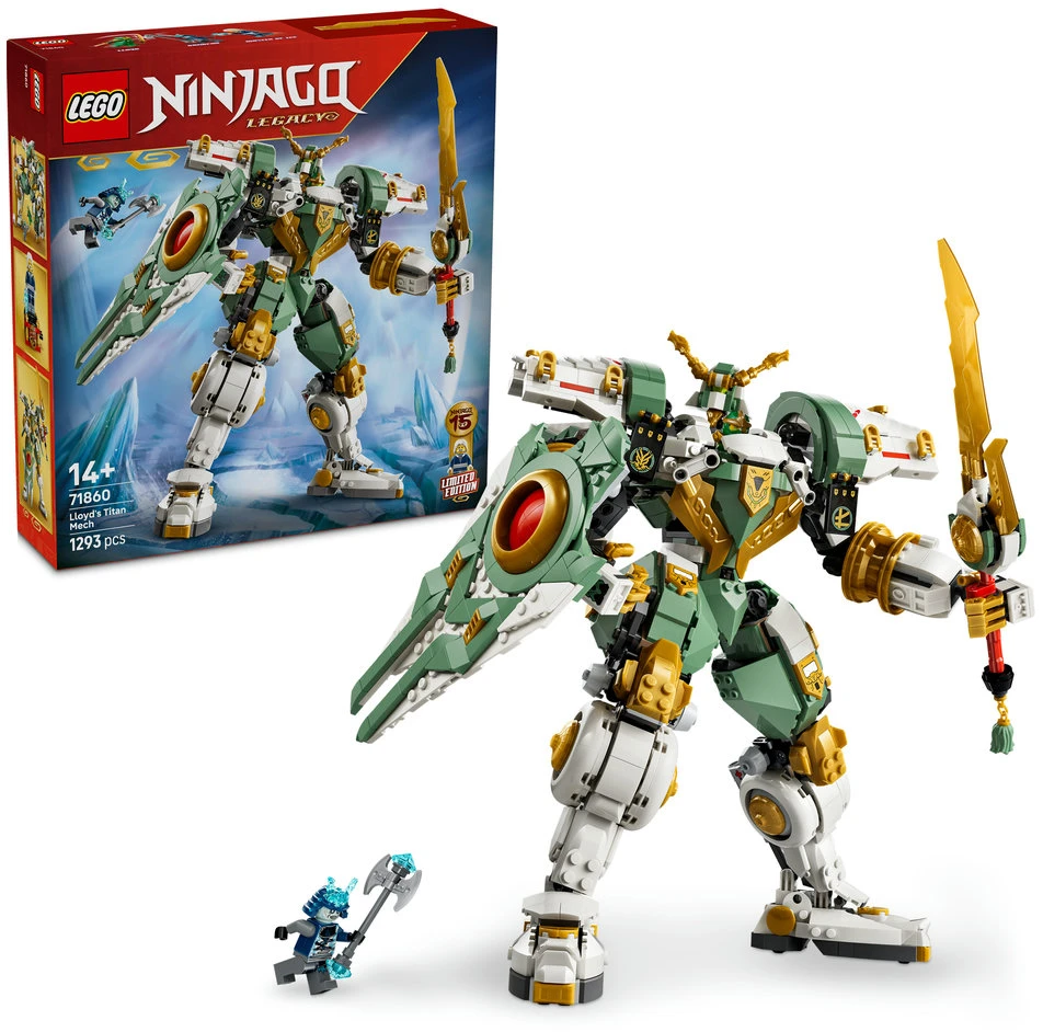 LEGO® NINJAGO® 15-ųjų metinių Lloyd robotas-titanas, 71860