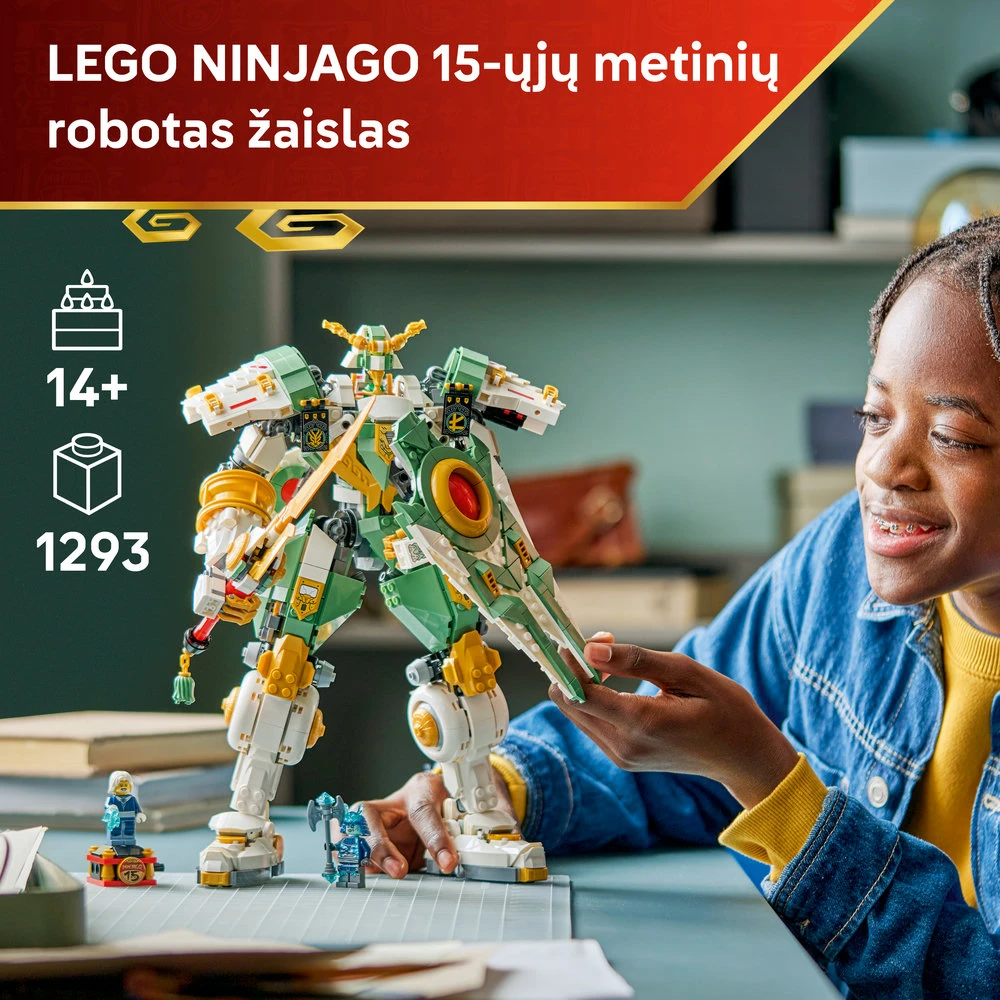 LEGO® NINJAGO® 15-ųjų metinių Lloyd robotas-titanas, 71860