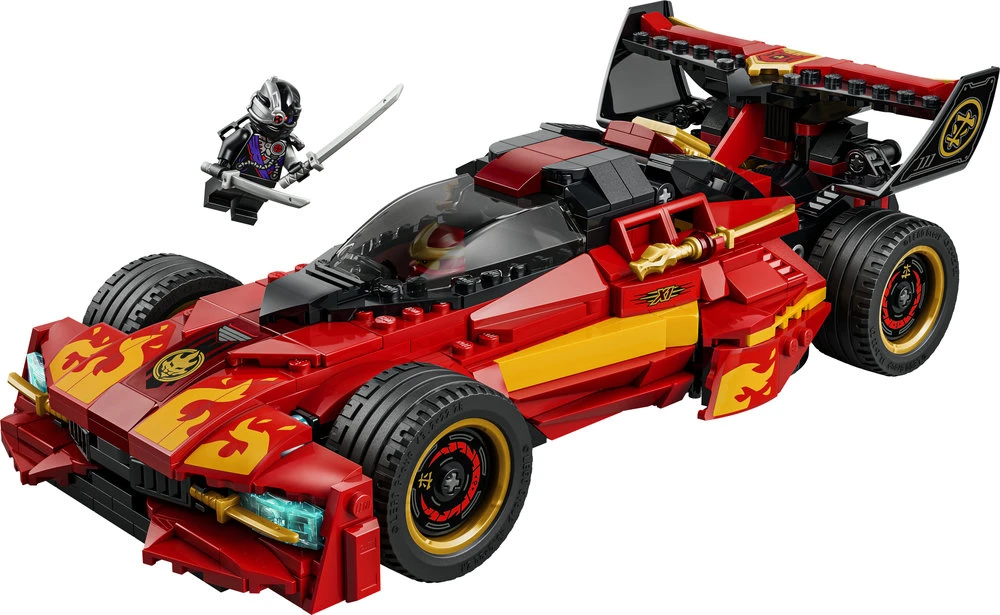 LEGO® NINJAGO® 15-ųjų metinių nindzės atakos automobilis „X-1“ 71867