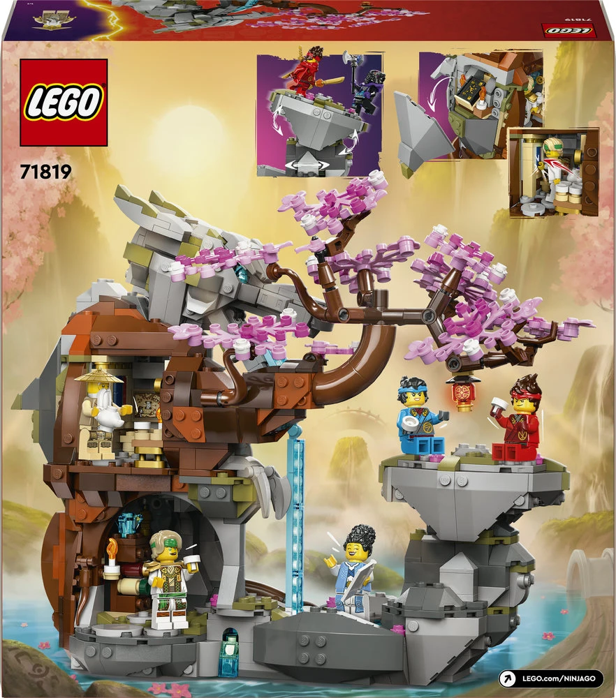 LEGO® NINJAGO Akmeninė drakono šventovė (71819)