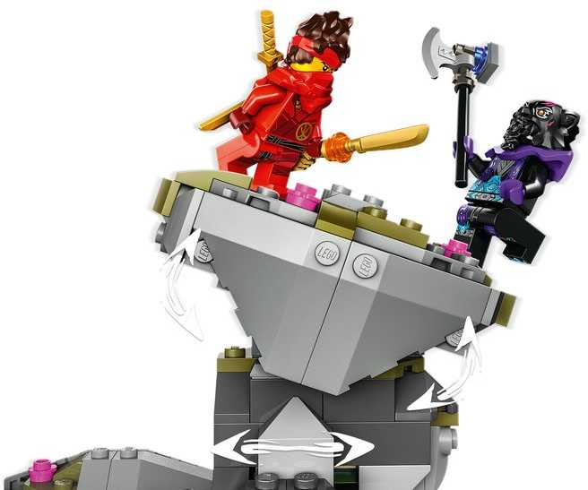 LEGO® NINJAGO Akmeninė drakono šventovė (71819)