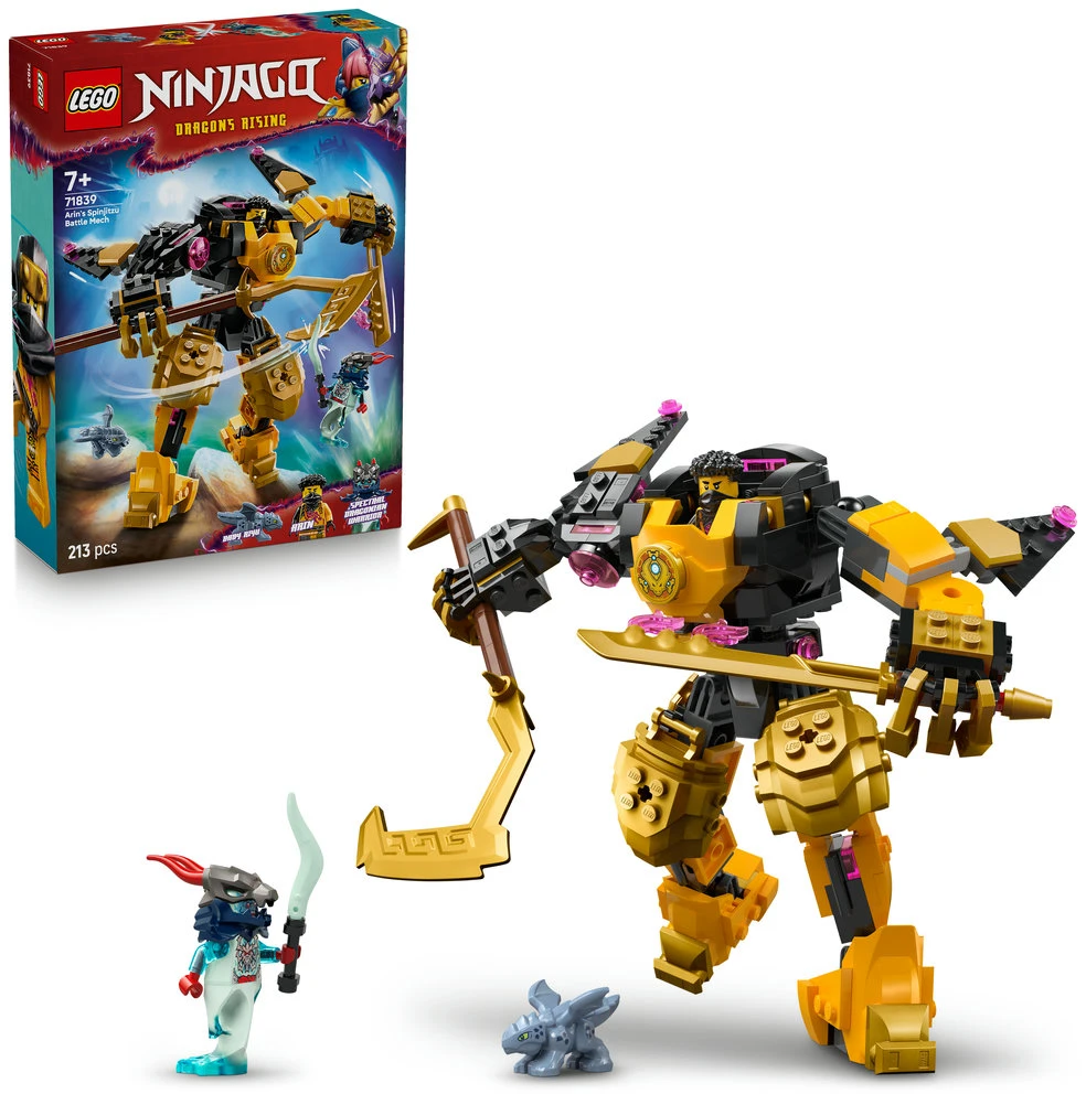 LEGO® NINJAGO® Arino Spinjitzu kovos robotas Rinkinys 71839