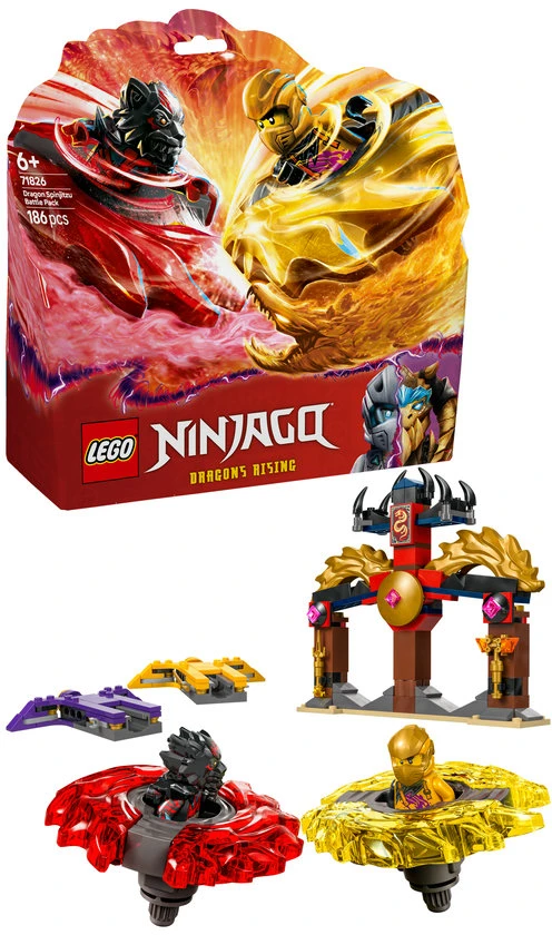 LEGO® Ninjago Drakono Spinjitzu kovos rinkinys (71826)