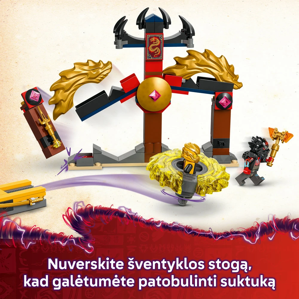LEGO® Ninjago Drakono Spinjitzu kovos rinkinys (71826)