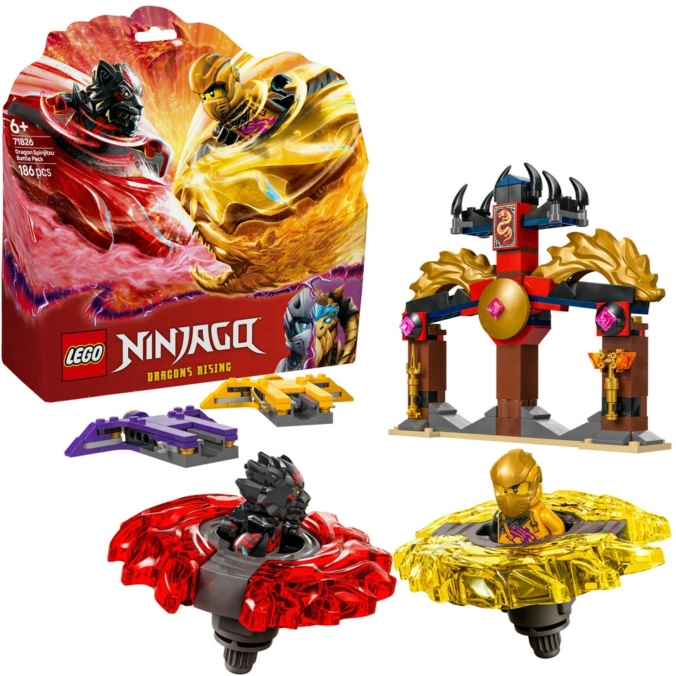 LEGO® Ninjago Drakono Spinjitzu kovos rinkinys (71826)
