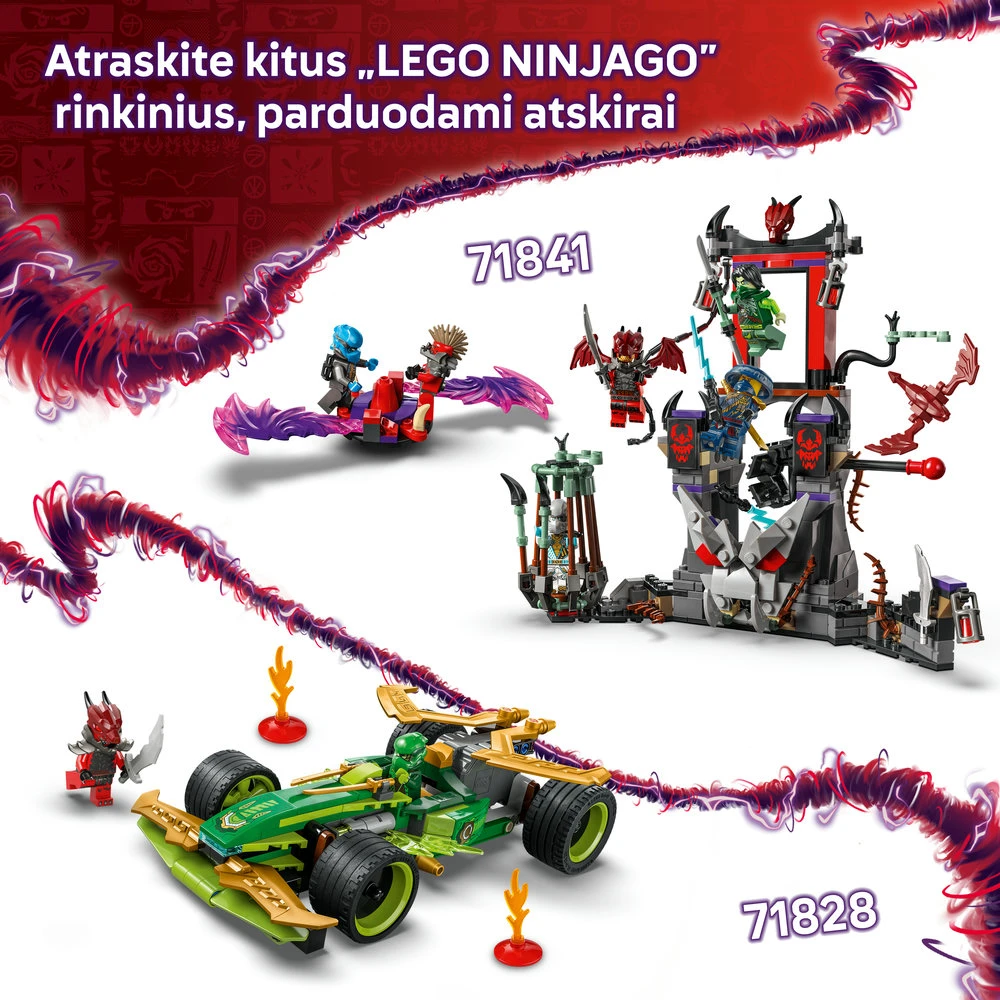 LEGO® Ninjago Drakono Spinjitzu kovos rinkinys (71826)