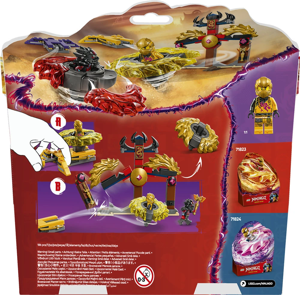 LEGO® Ninjago Drakono Spinjitzu kovos rinkinys (71826)