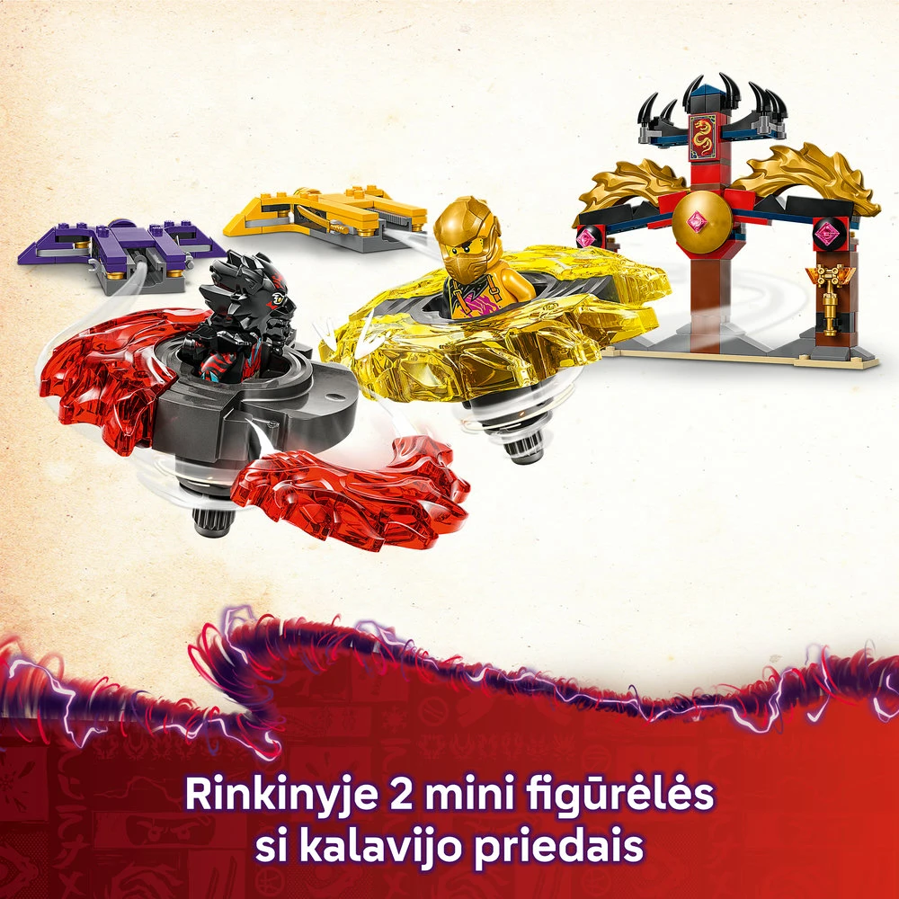 LEGO® Ninjago Drakono Spinjitzu kovos rinkinys (71826)