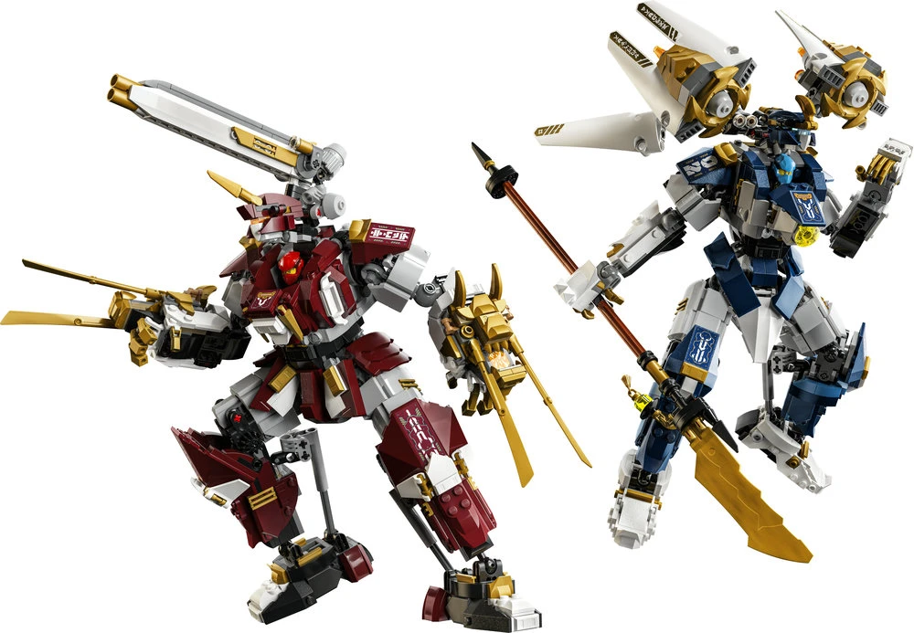 LEGO® NINJAGO® Du robotai-titanai veiksmo figūrėlės 71870