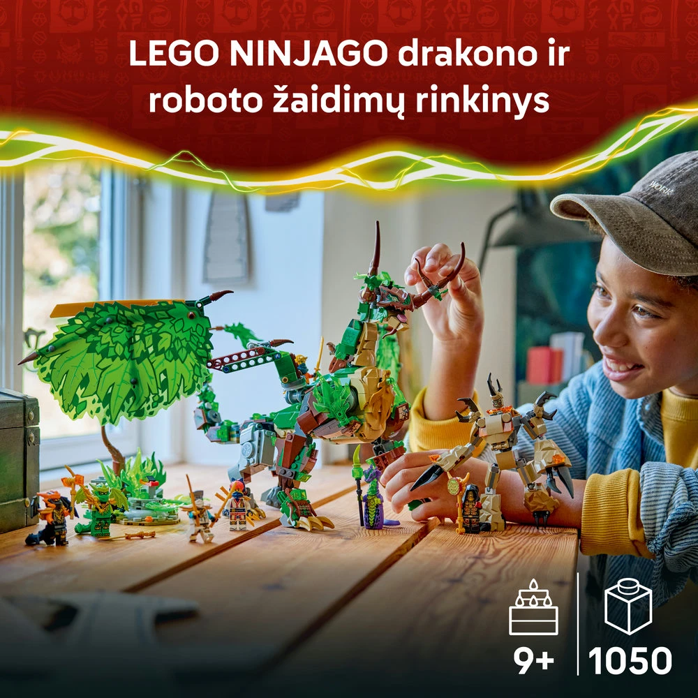 LEGO® NINJAGO® Gyvybės drakonas Žaislas 71859