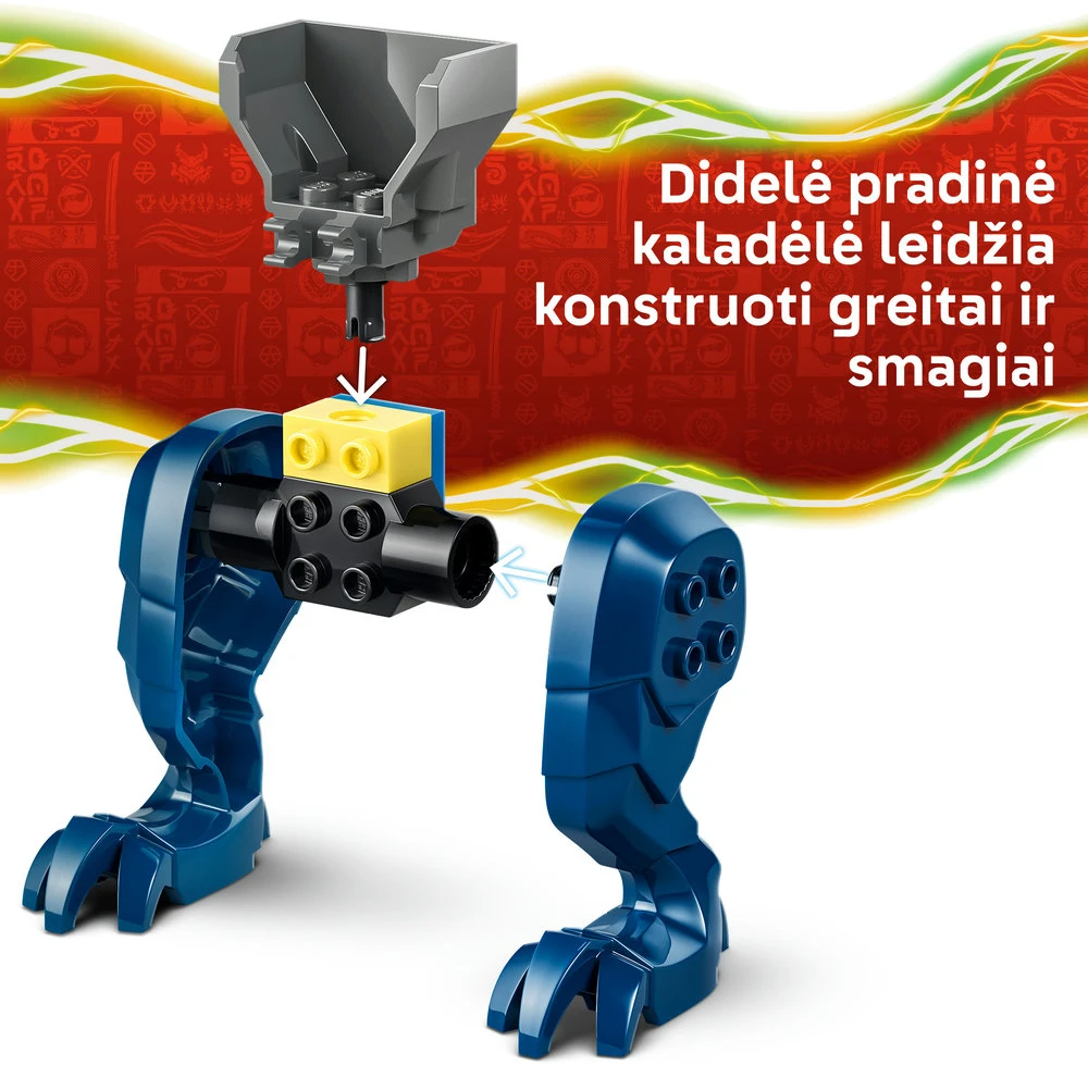 LEGO®NINJAGO®Jay drakono-roboto kova, 71853