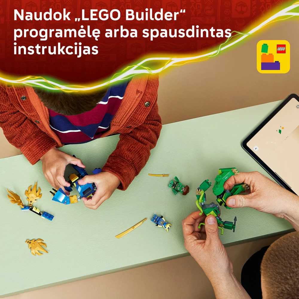 LEGO®NINJAGO®Jay drakono-roboto kova, 71853