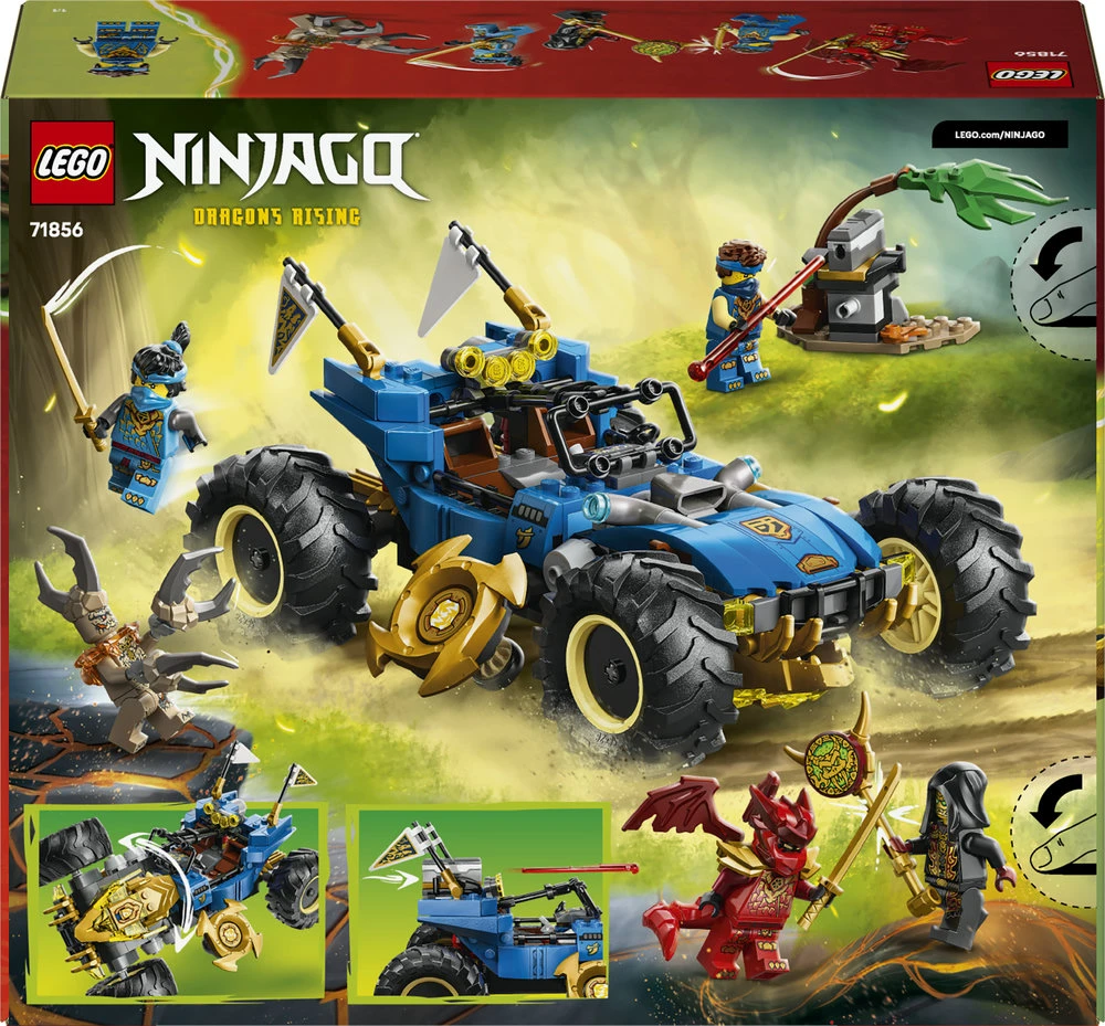 LEGO® NINJAGO® Jay transformuojamas automobilis 71856