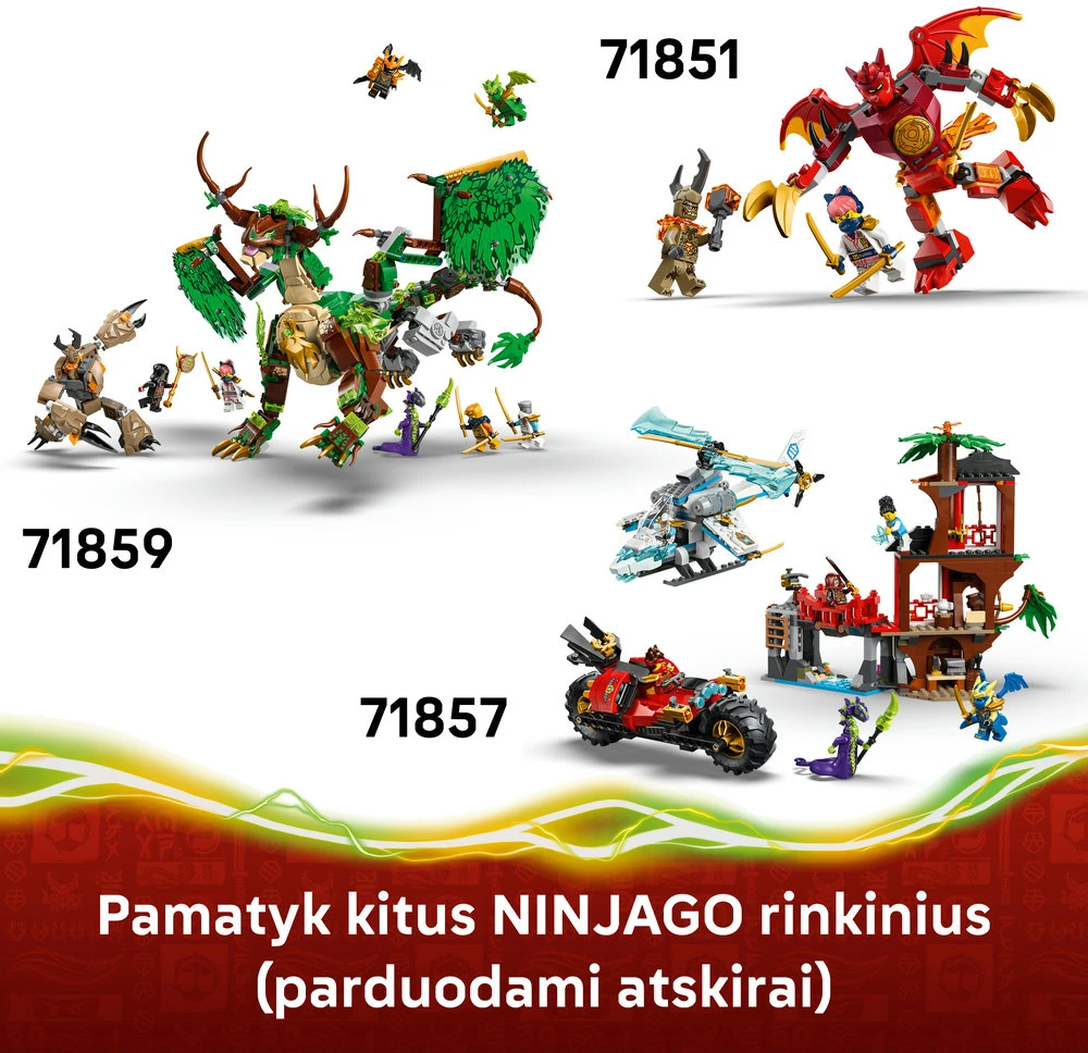LEGO® NINJAGO® Jay transformuojamas automobilis 71856