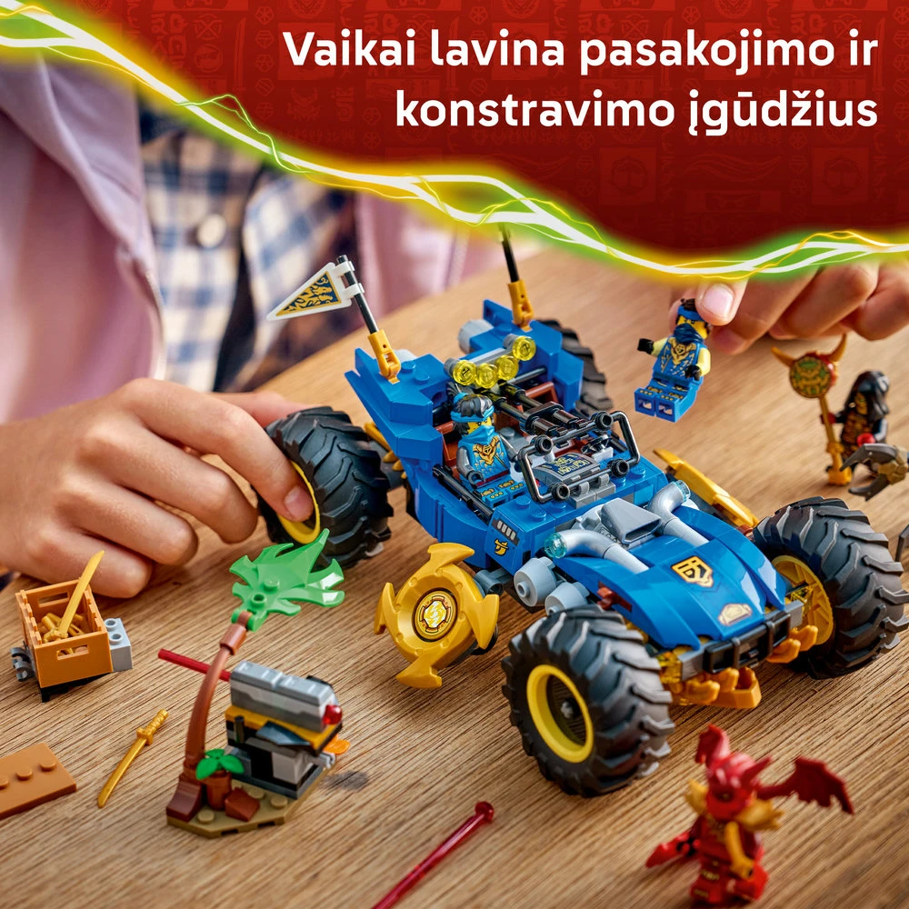 LEGO® NINJAGO® Jay transformuojamas automobilis 71856