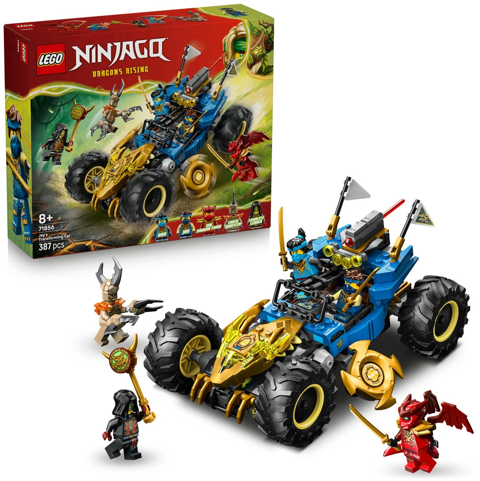 LEGO® NINJAGO® Jay transformuojamas automobilis 71856