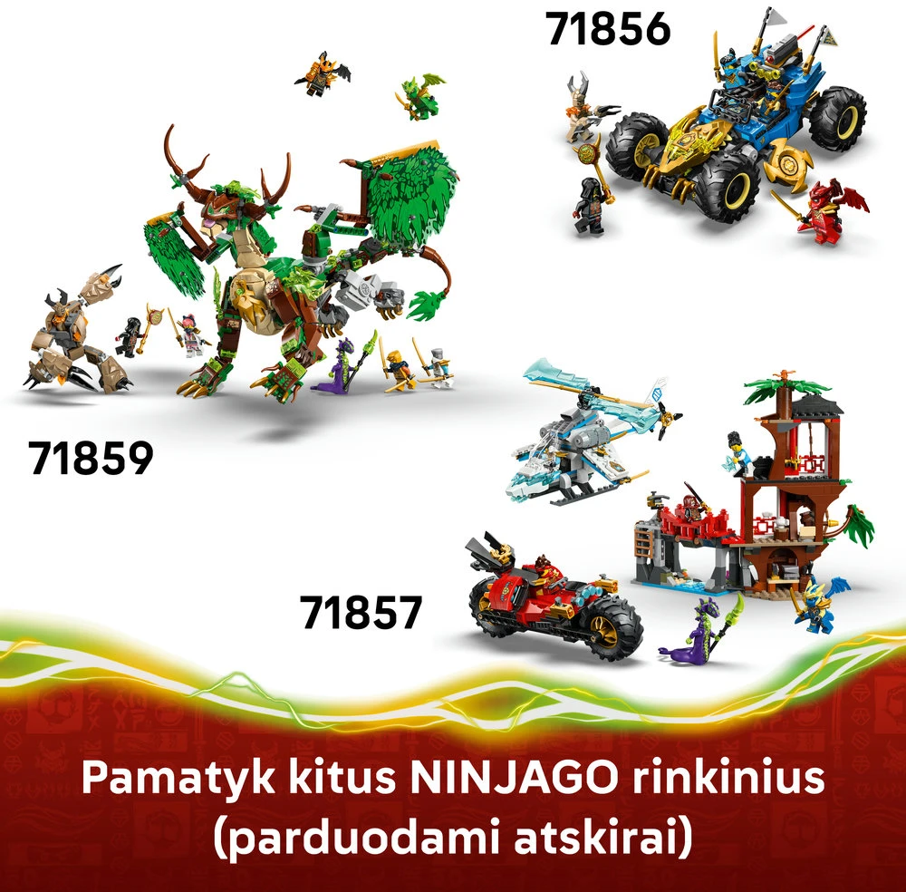 LEGO® NINJAGO® Kai drakono-roboto kovos rinkinys 71851