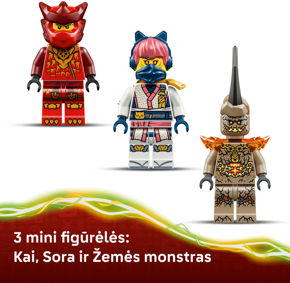 LEGO® NINJAGO® Kai drakono-roboto kovos rinkinys 71851