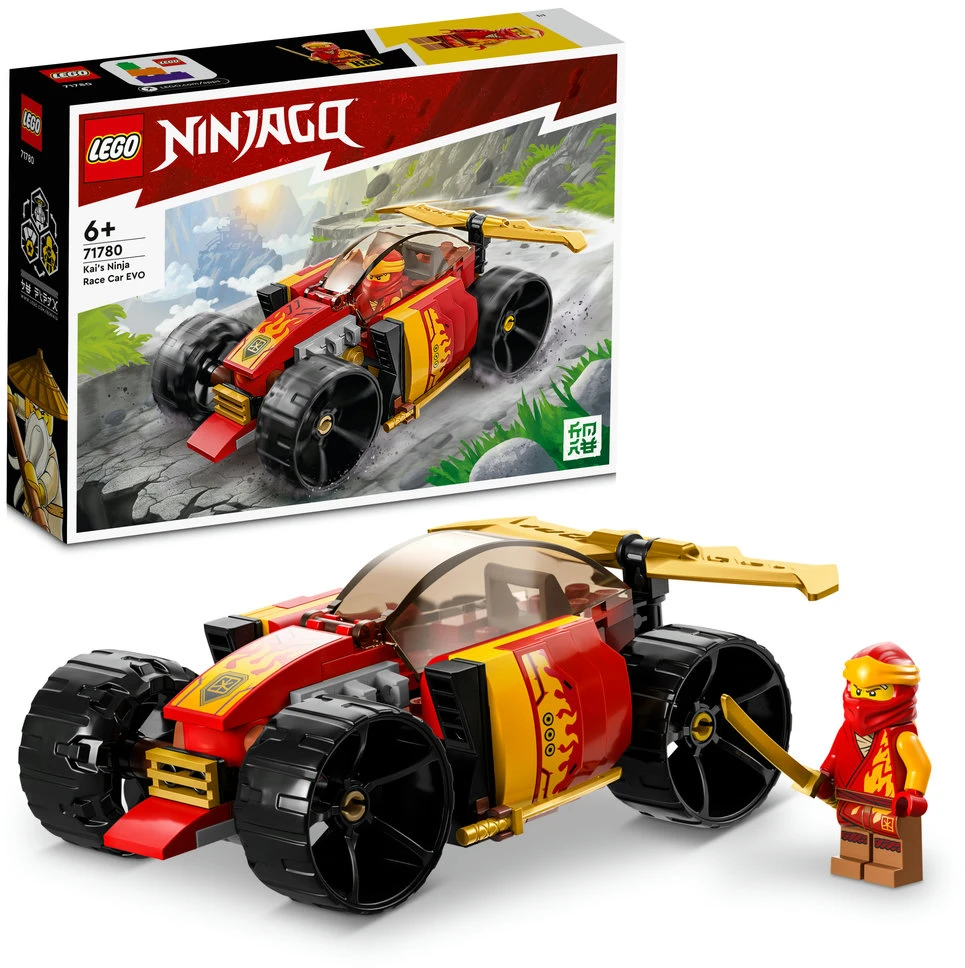 LEGO® Ninjago Kai lenktyninis nindzių automobilis EVO (71780)