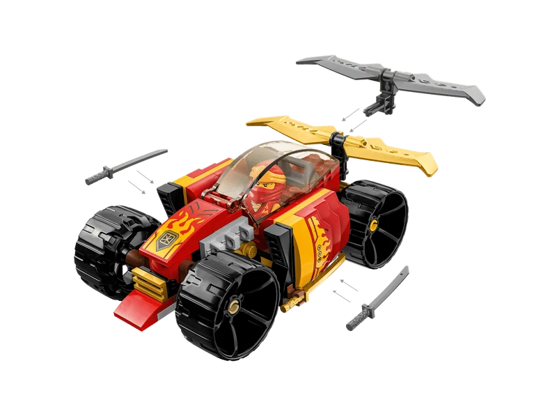LEGO® Ninjago Kai lenktyninis nindzių automobilis EVO (71780)