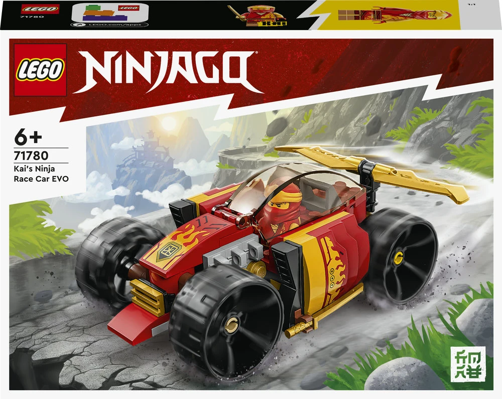 LEGO® Ninjago Kai lenktyninis nindzių automobilis EVO (71780)