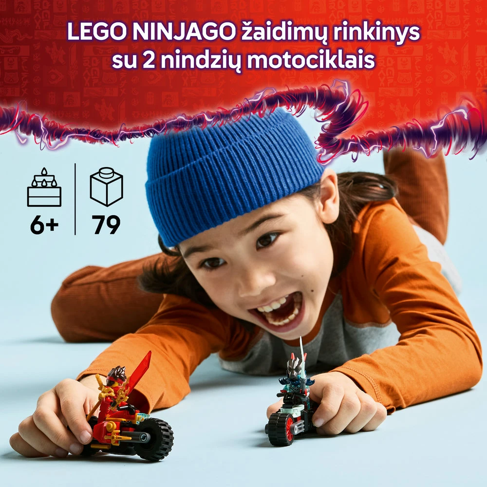 LEGO® NINJAGO® Kai motociklo lenktynės Rinkinys 71838