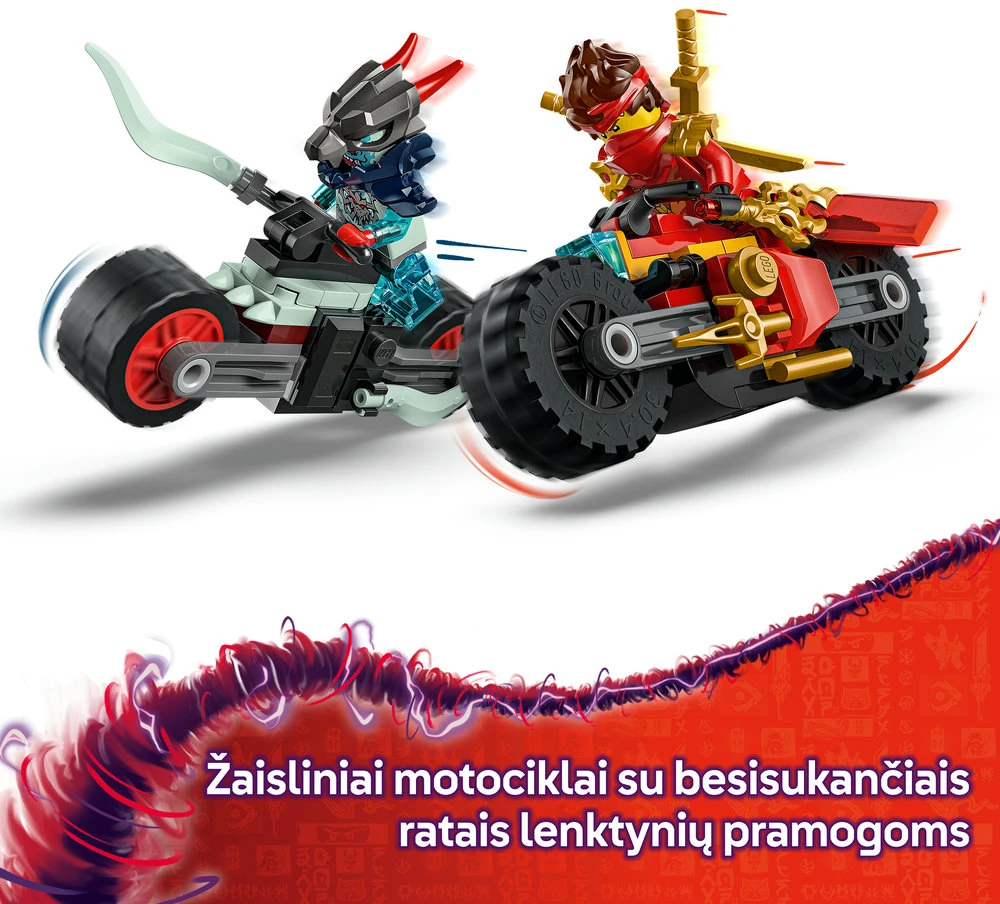 LEGO® NINJAGO® Kai motociklo lenktynės Rinkinys 71838
