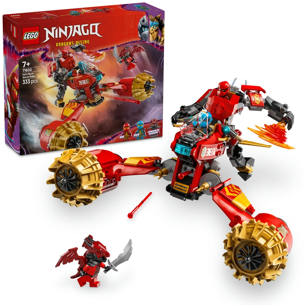 LEGO® Ninjago Kajaus audros robotas-motociklas (71830)