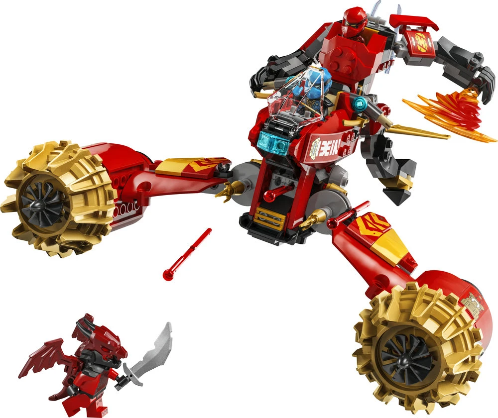 LEGO® Ninjago Kajaus audros robotas-motociklas (71830)