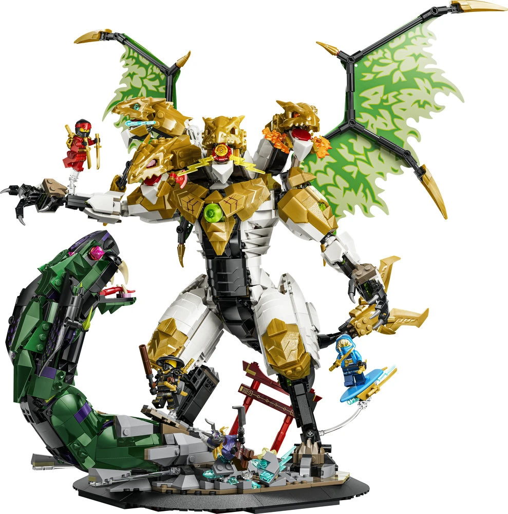 LEGO® NINJAGO® Lemiama drakonų kova Rinkinys 71872