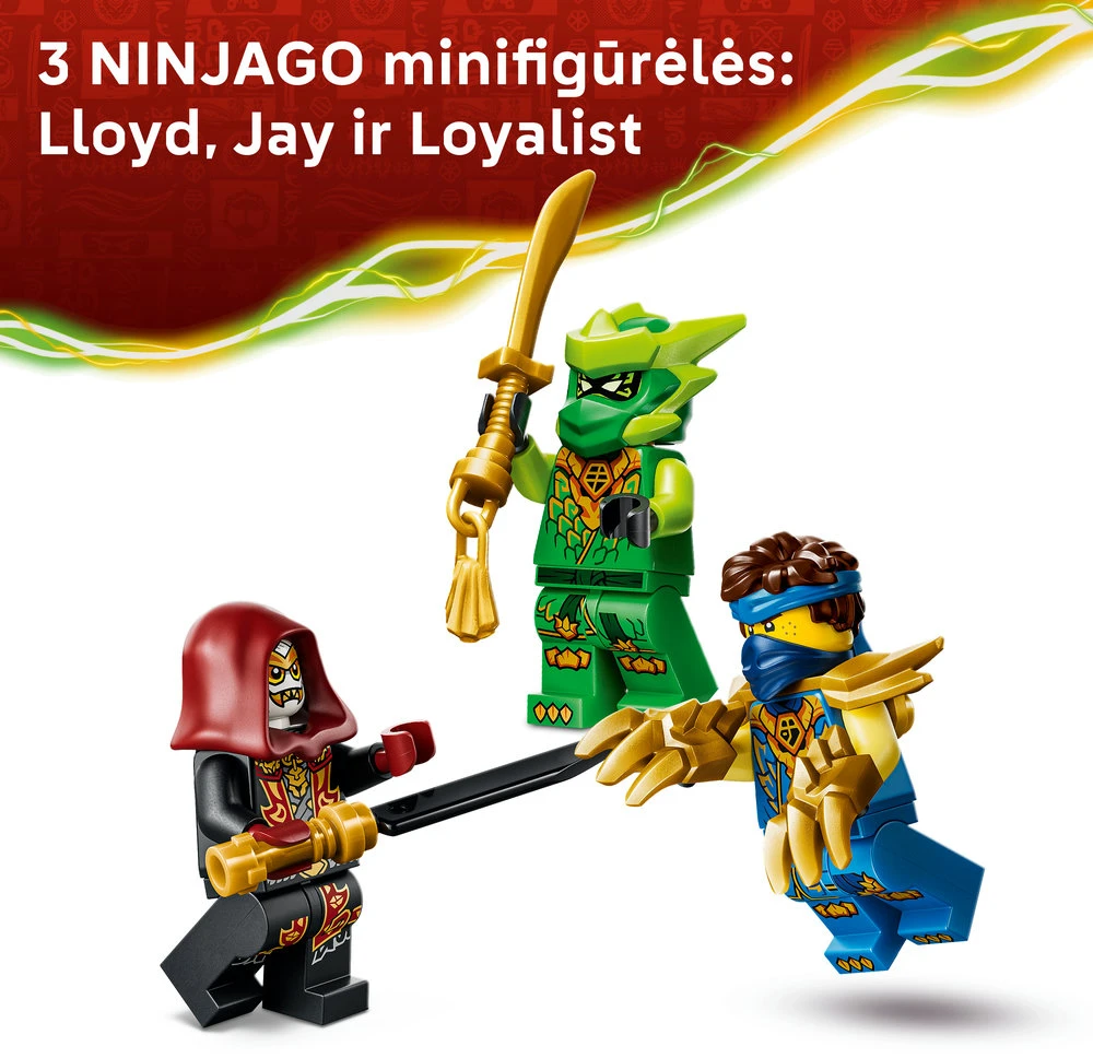 LEGO® NINJAGO® Lloyd drakono-roboto kovos rinkinys 71862