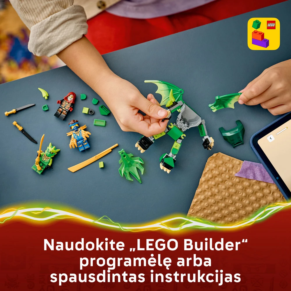 LEGO® NINJAGO® Lloyd drakono-roboto kovos rinkinys 71862