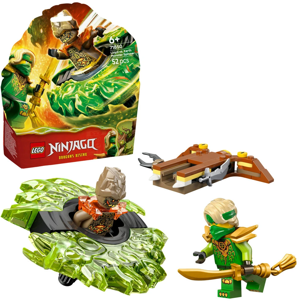 LEGO® NINJAGO® Lloyd prieš žemės monstrą Kovos žaislas 71850