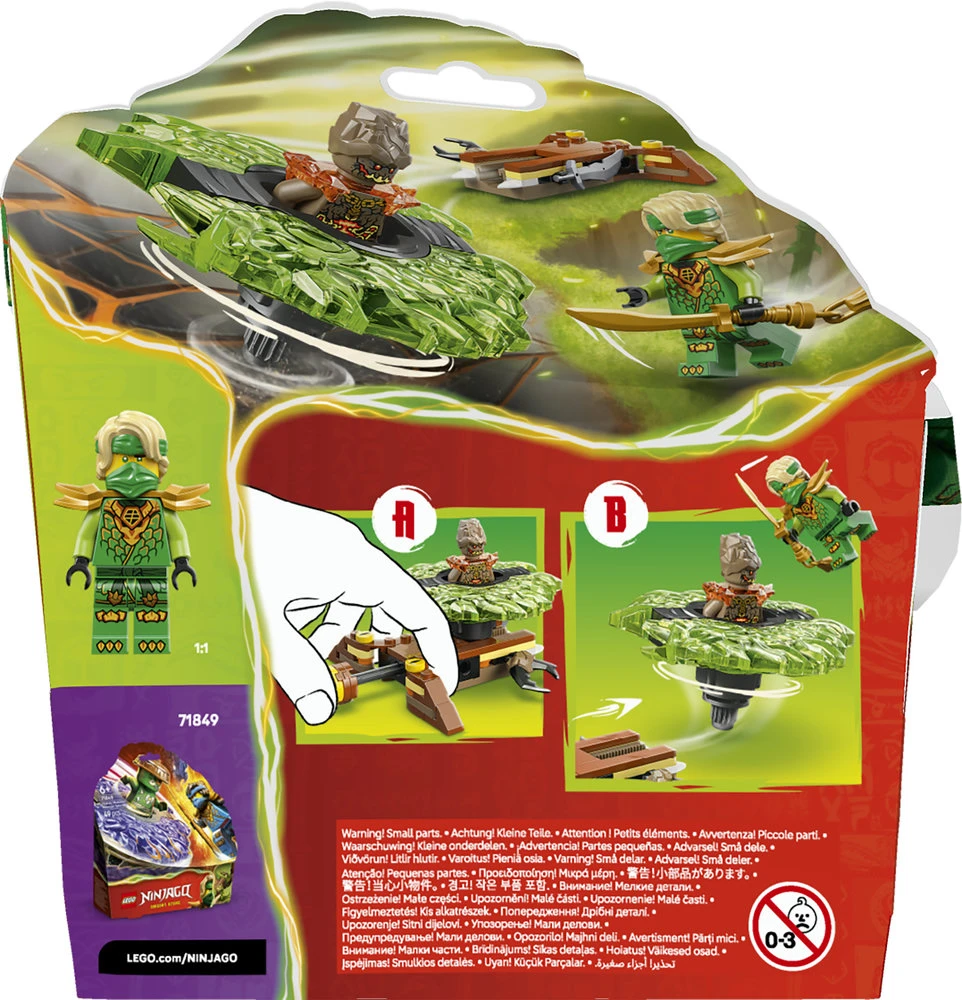LEGO® NINJAGO® Lloyd prieš žemės monstrą Kovos žaislas 71850