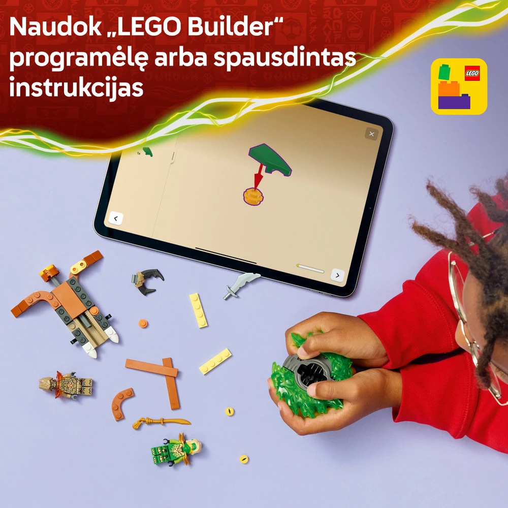 LEGO® NINJAGO® Lloyd prieš žemės monstrą Kovos žaislas 71850