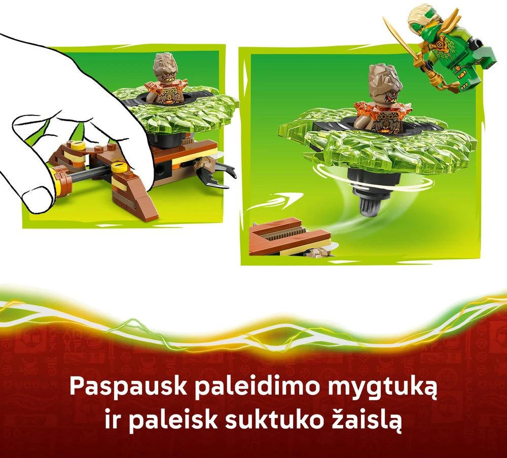 LEGO® NINJAGO® Lloyd prieš žemės monstrą Kovos žaislas 71850