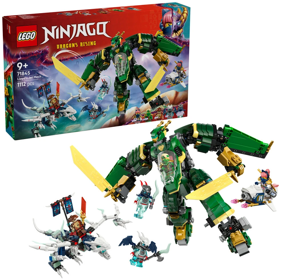 LEGO® NINJAGO® Lloyd reaktyvinis robotas Rinkinys 71845